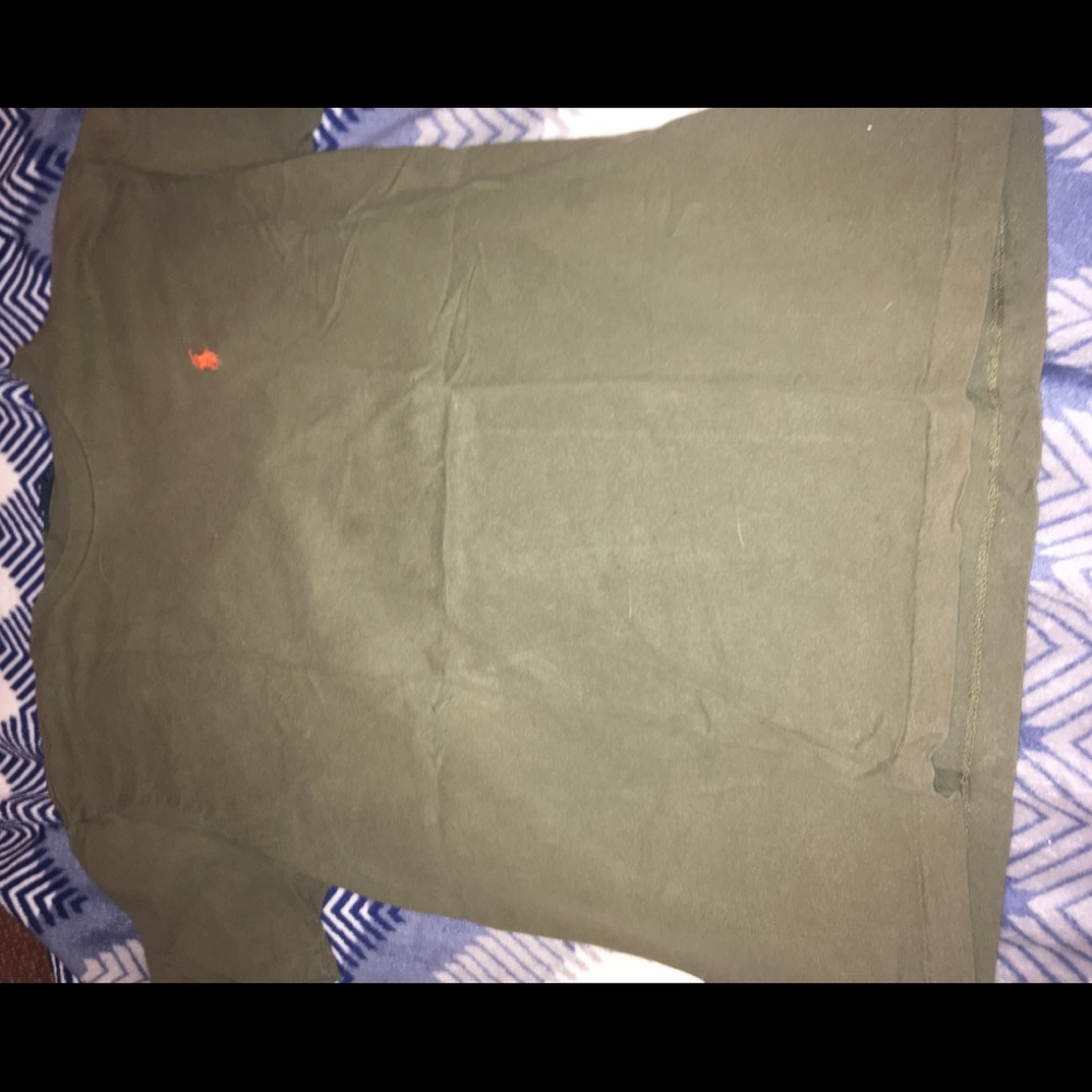 Green Short Sleeve Polo